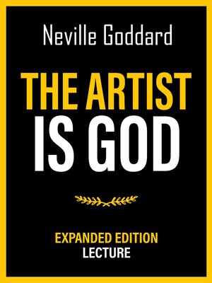 cover image of The Artist Is God--Expanded Edition Lecture